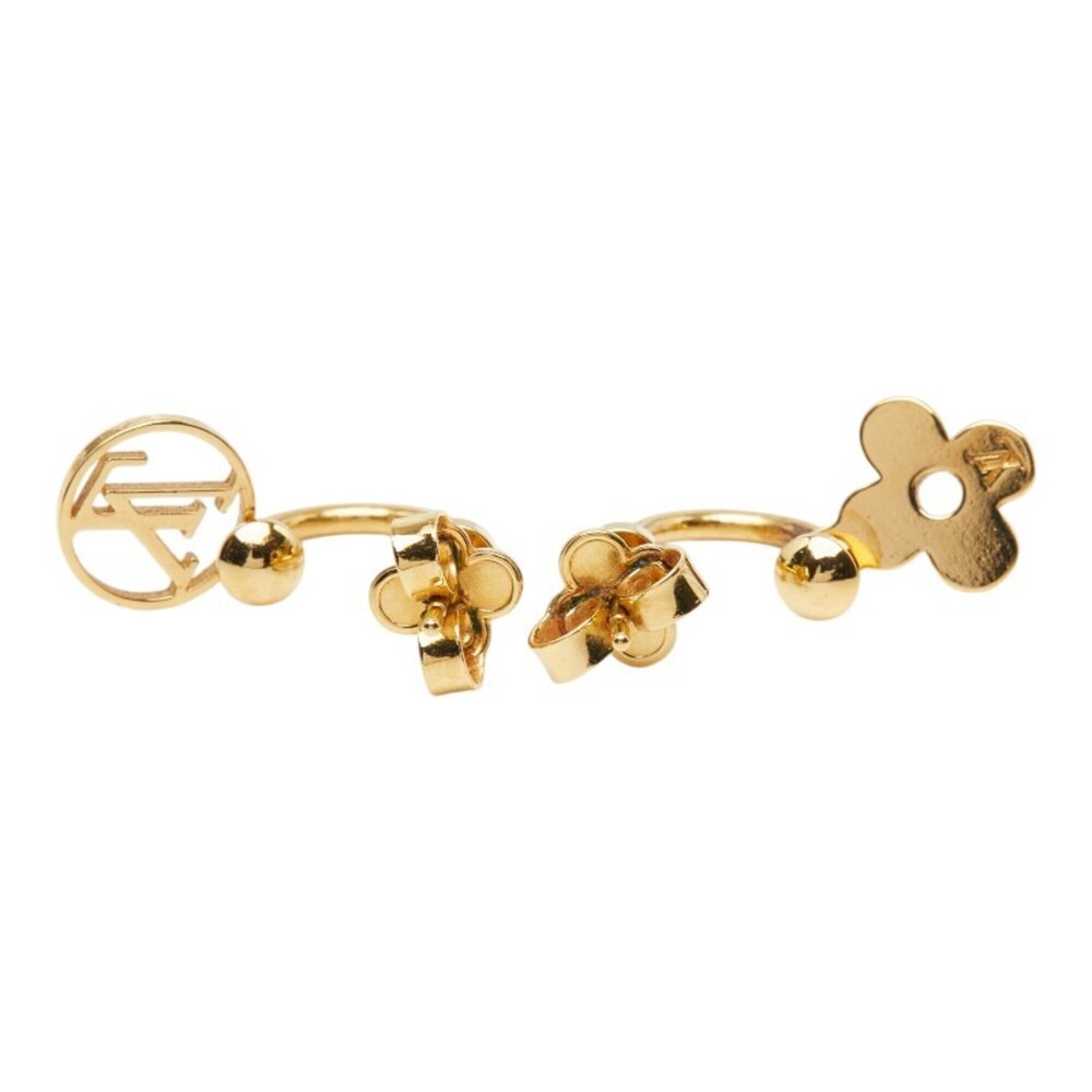 LOUIS VUITTON Gold Earrings - Picture 3 of 5